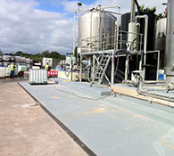 Secondary Containment Area For Chemical Storage-Handling NCC